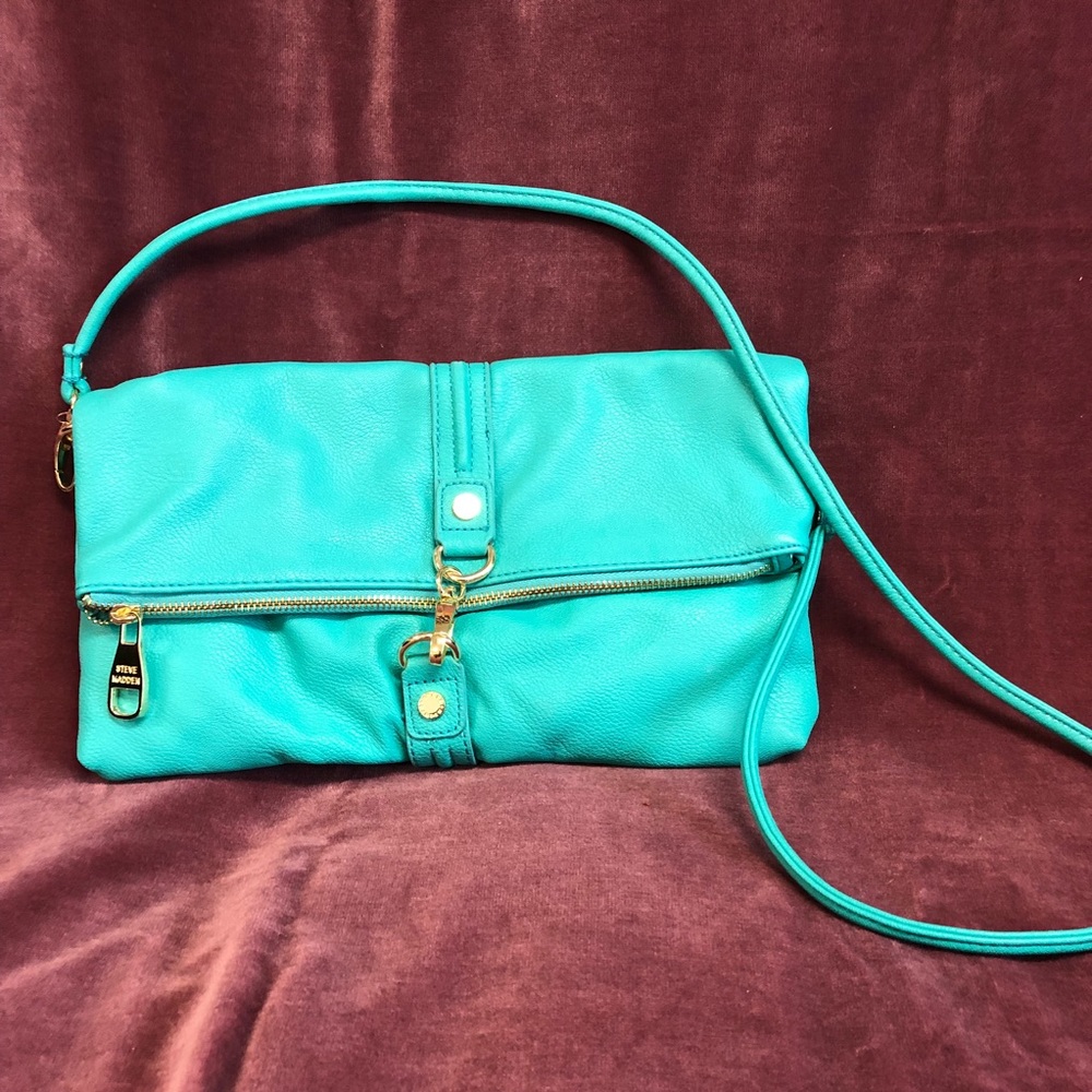 NWOT Steve Madden turquoise purse